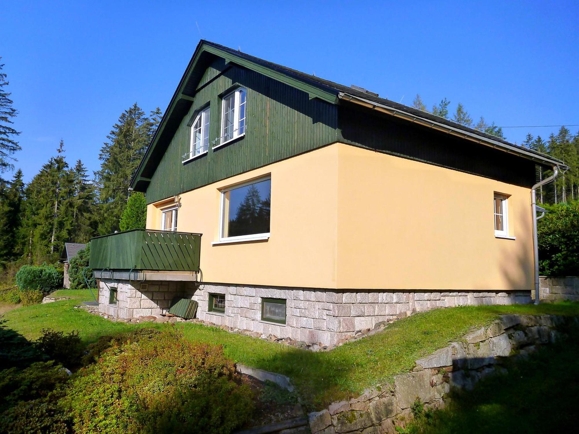 Exklusives Ferienhaus "Waldzauber" Ruhe Und Natur Pur Am Waldrand Geniessen Schoenheide Exterior photo