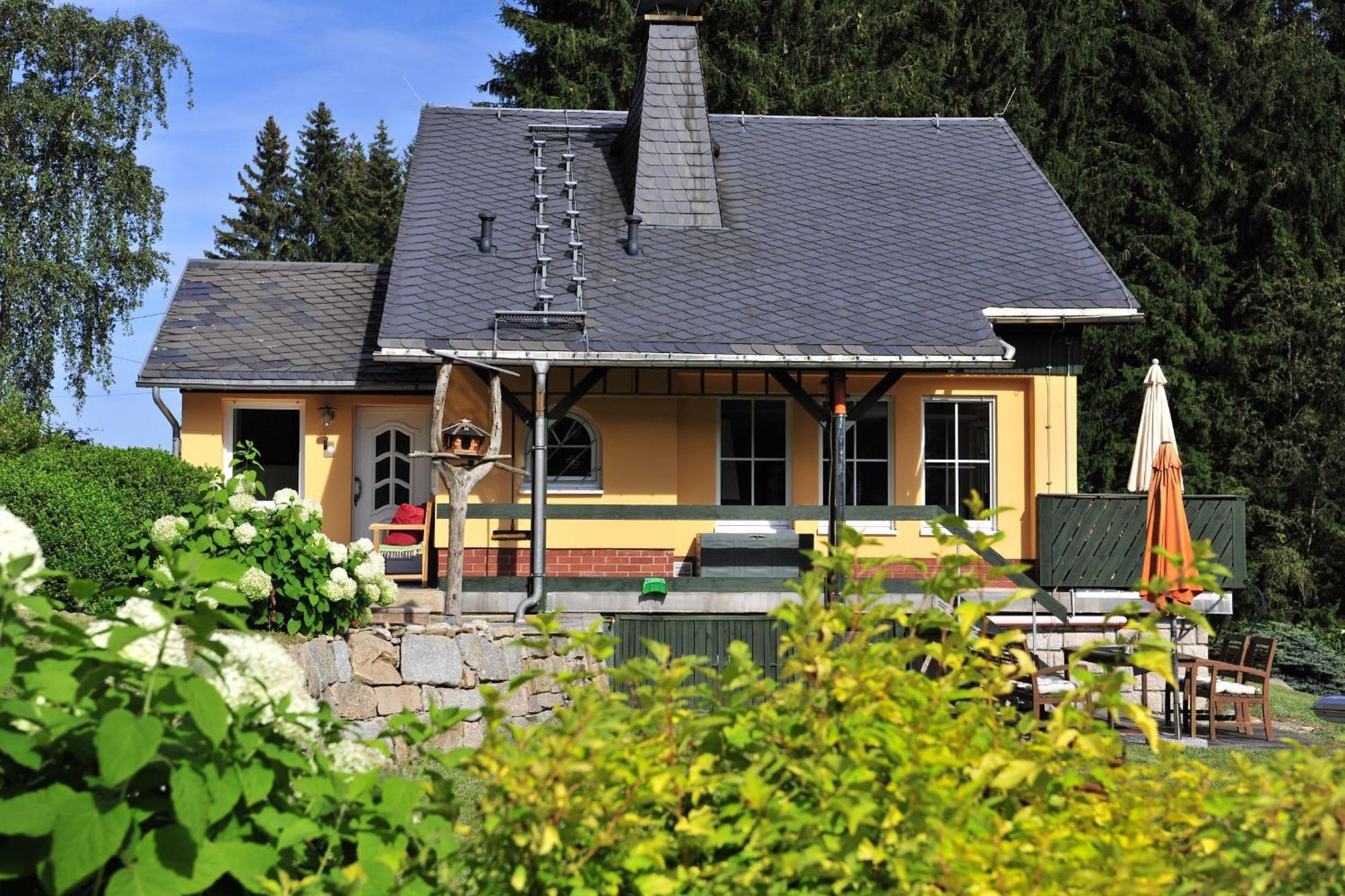 Exklusives Ferienhaus "Waldzauber" Ruhe Und Natur Pur Am Waldrand Geniessen Schoenheide Exterior photo