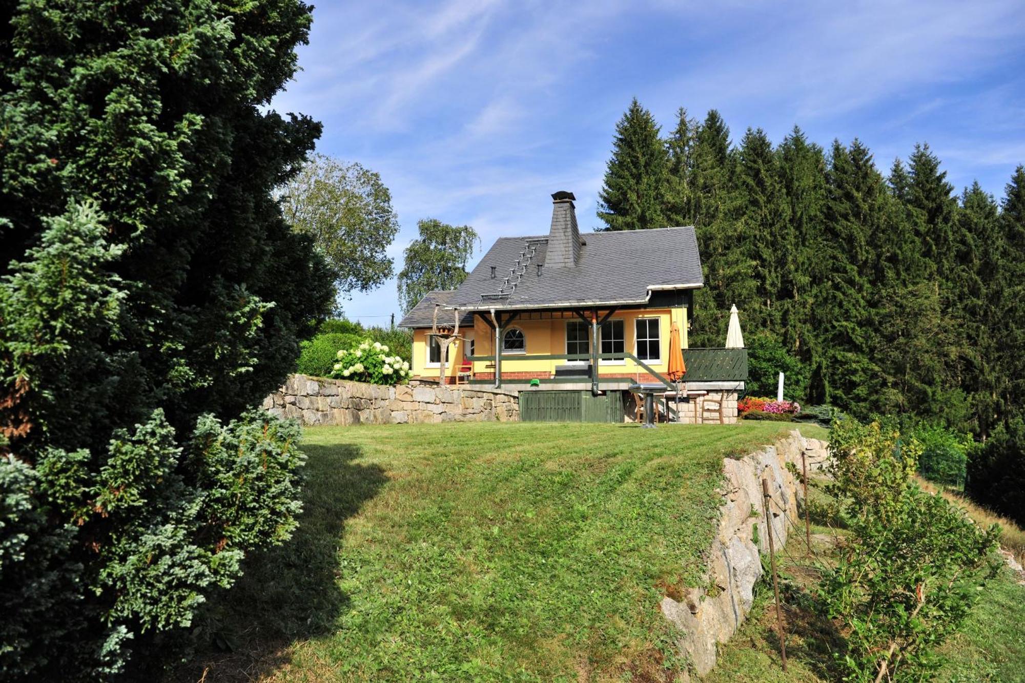 Exklusives Ferienhaus "Waldzauber" Ruhe Und Natur Pur Am Waldrand Geniessen Schoenheide Exterior photo
