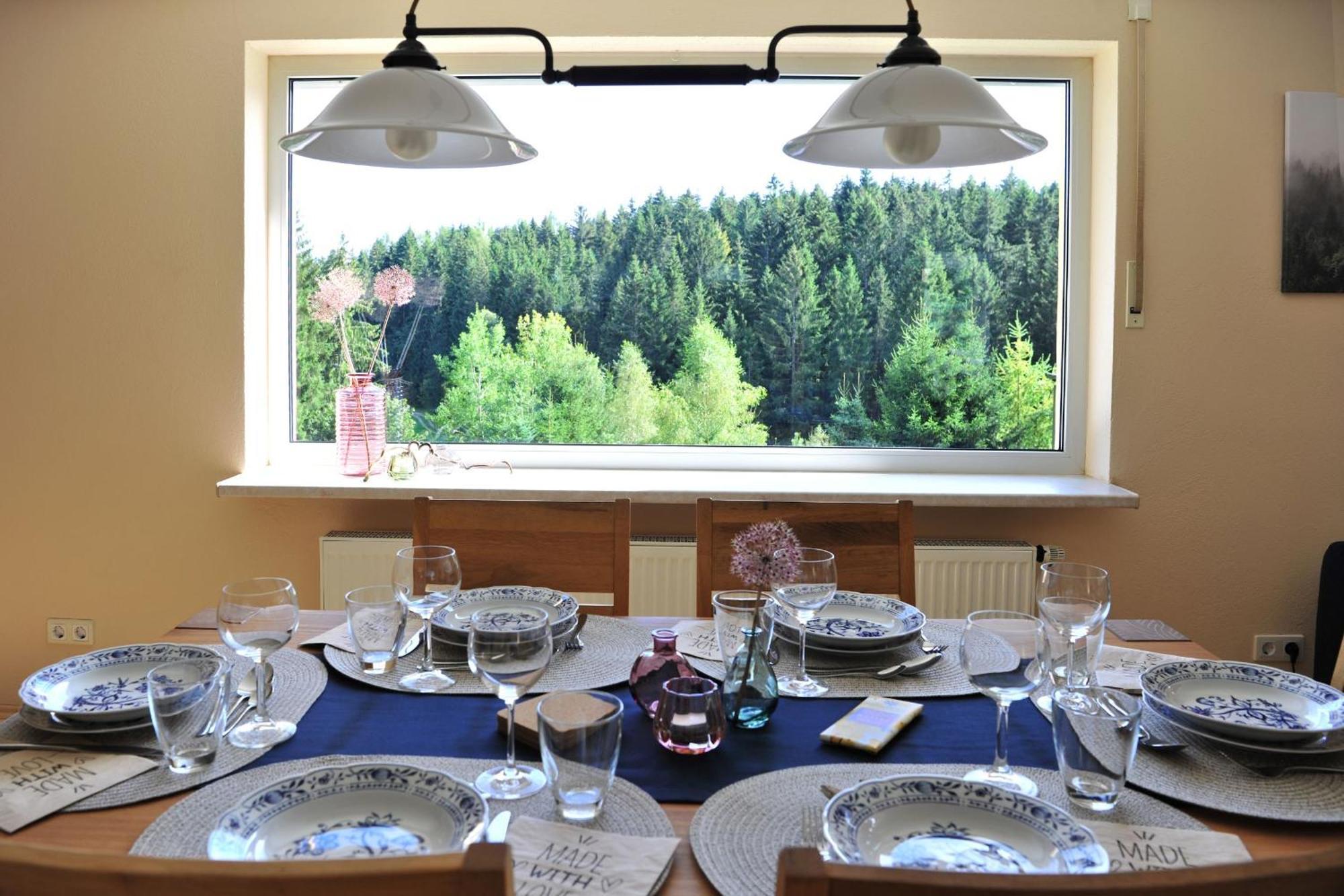 Exklusives Ferienhaus "Waldzauber" Ruhe Und Natur Pur Am Waldrand Geniessen Schoenheide Exterior photo