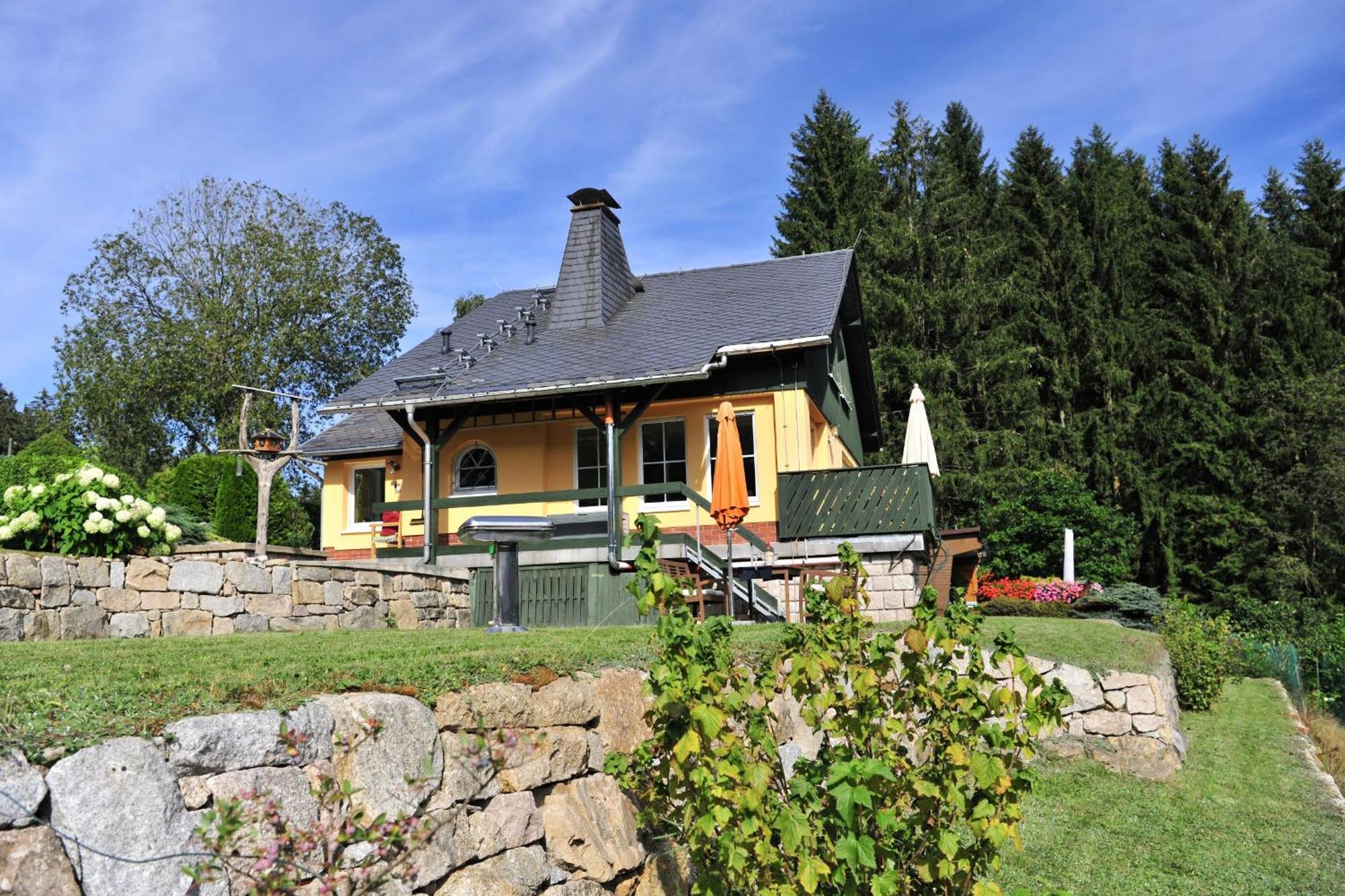 Exklusives Ferienhaus "Waldzauber" Ruhe Und Natur Pur Am Waldrand Geniessen Schoenheide Exterior photo
